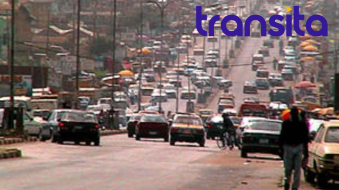 Busy street in Akure.
