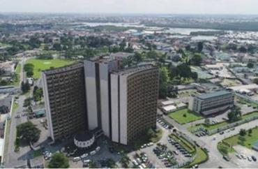 Port Harcourt cityscape.
